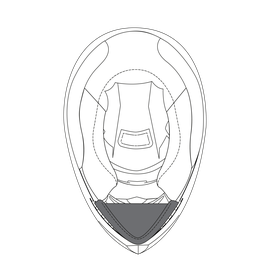 AGV WIND PROTECTOR K3 SV (ML-L-XL-XXL) - NEUTRAL