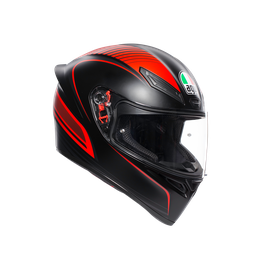 K1 MULTI ECE2205 - WARMUP MATT BLACK/RED