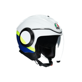 ORBYT E2205 MULTI - BLOCK WHITE/BLUE/YELLOW FLUO
